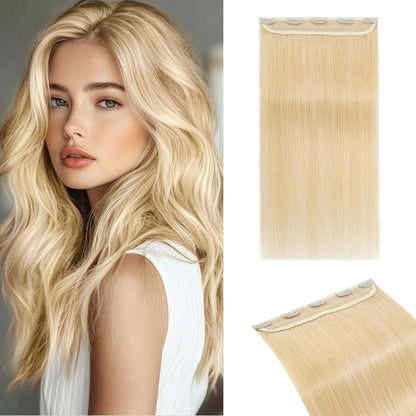 Blond Haarverlängerung Clip-In 40cm Echthaar – 45g