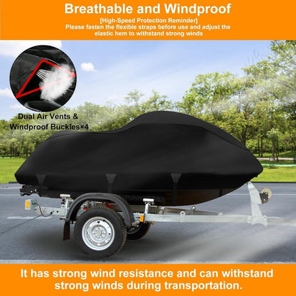 Jet Ski Abdeckplane 900D Wasserdicht für Waverunner & Polaris