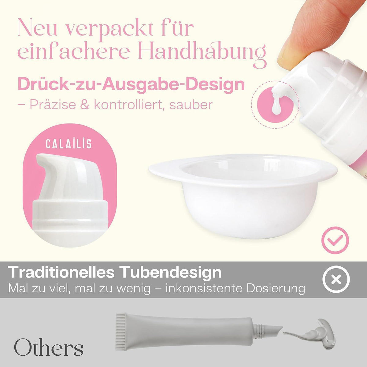 Augenbrauenfarbe Set für natürlichen Look – Schwarz