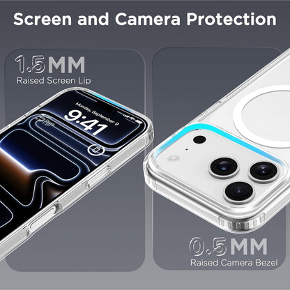 iPhone 17 Pro Hülle mit MagSafe, Kameraschutz, matt transluzent