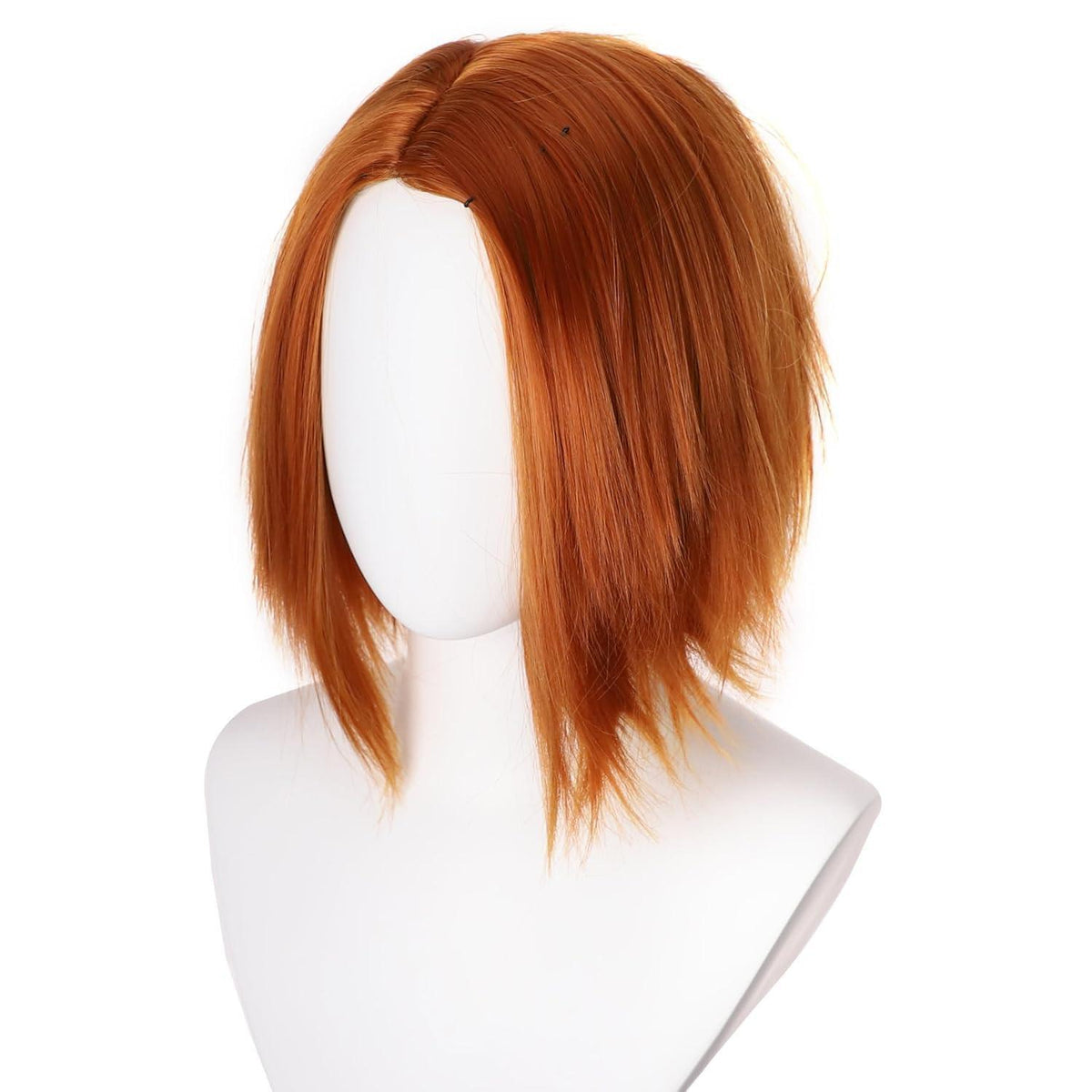 Orange Halloween Perücke – Killerpuppe Chucky Cosplay