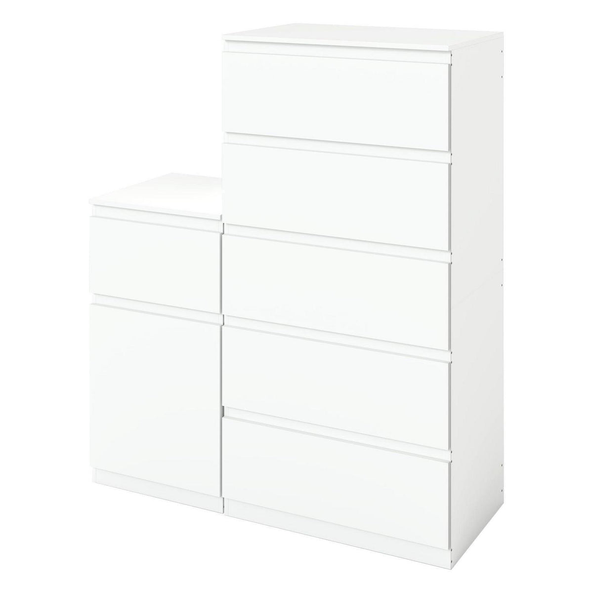 2er-Set Kommoden Weiß – Schlafzimmer, Büro & Wohnen