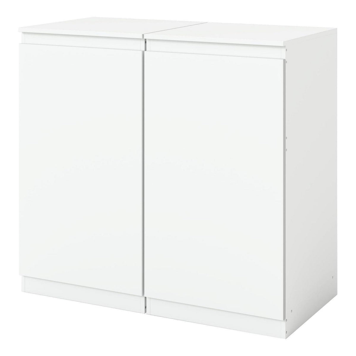 2er-Set Kommoden weiß 40cm – Schlafzimmer, Büro & Flur