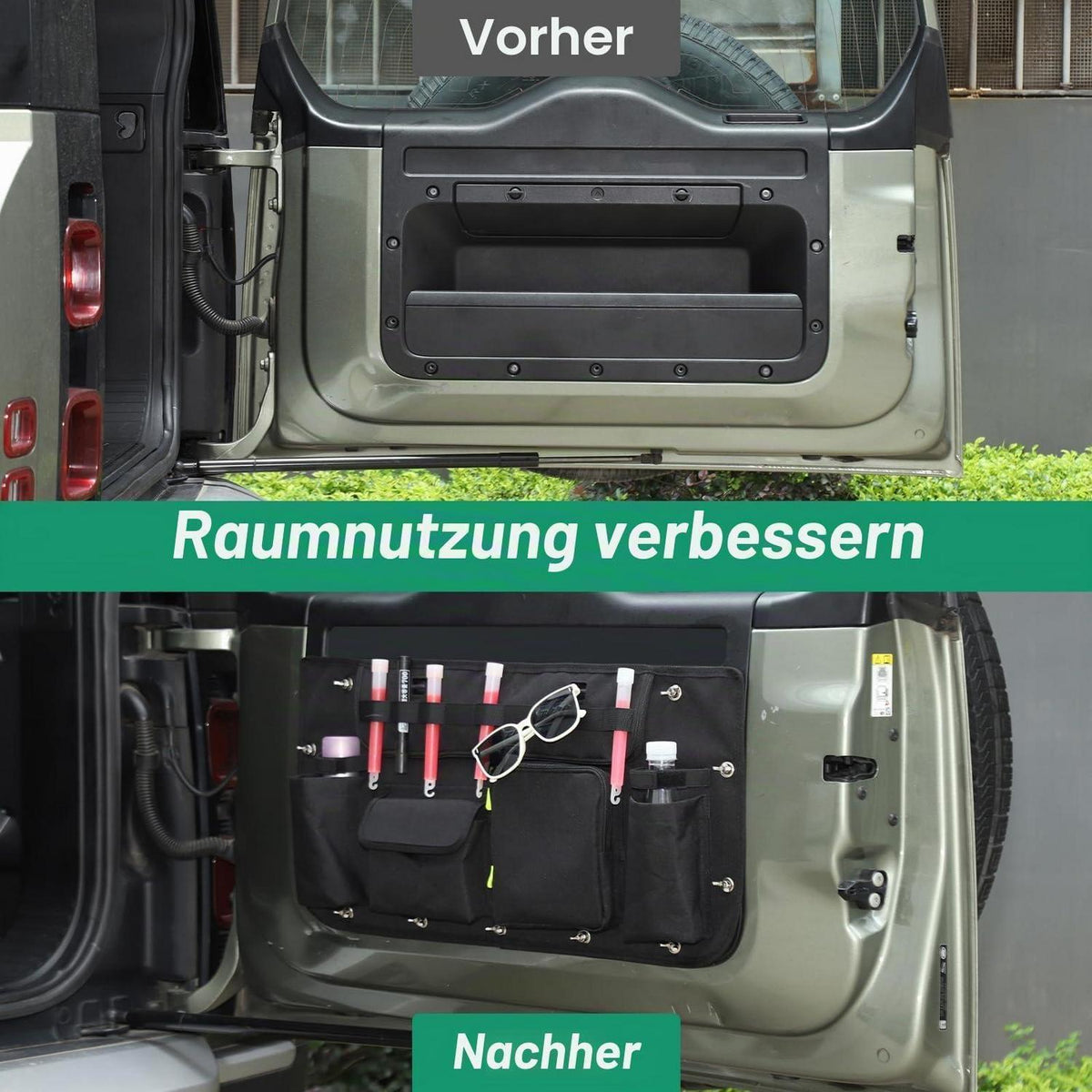 Hecktür Hängetasche für Land Rover Defender ab 2020