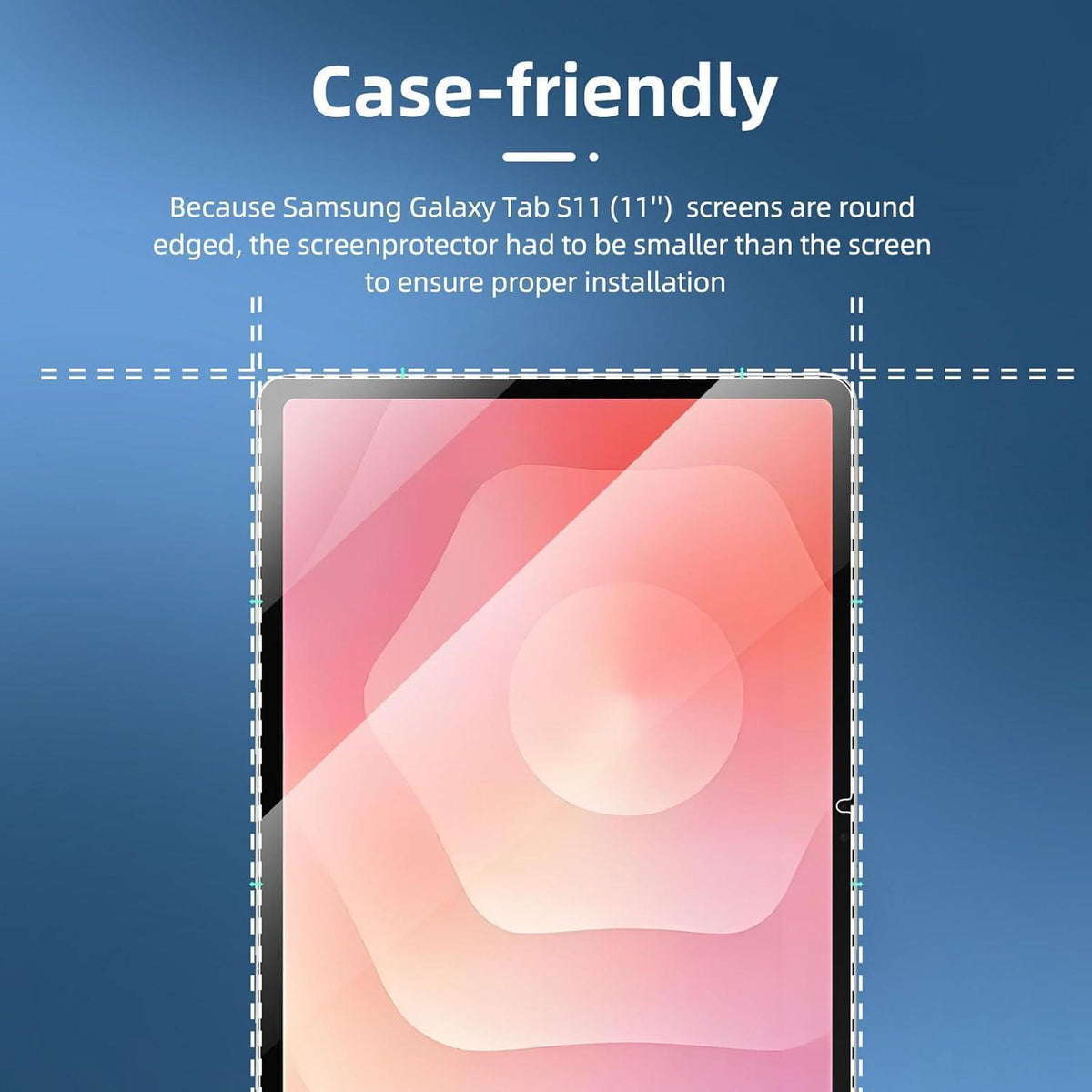 Panzer Schutzfolie für Samsung Galaxy Tab S11 – 2er Pack