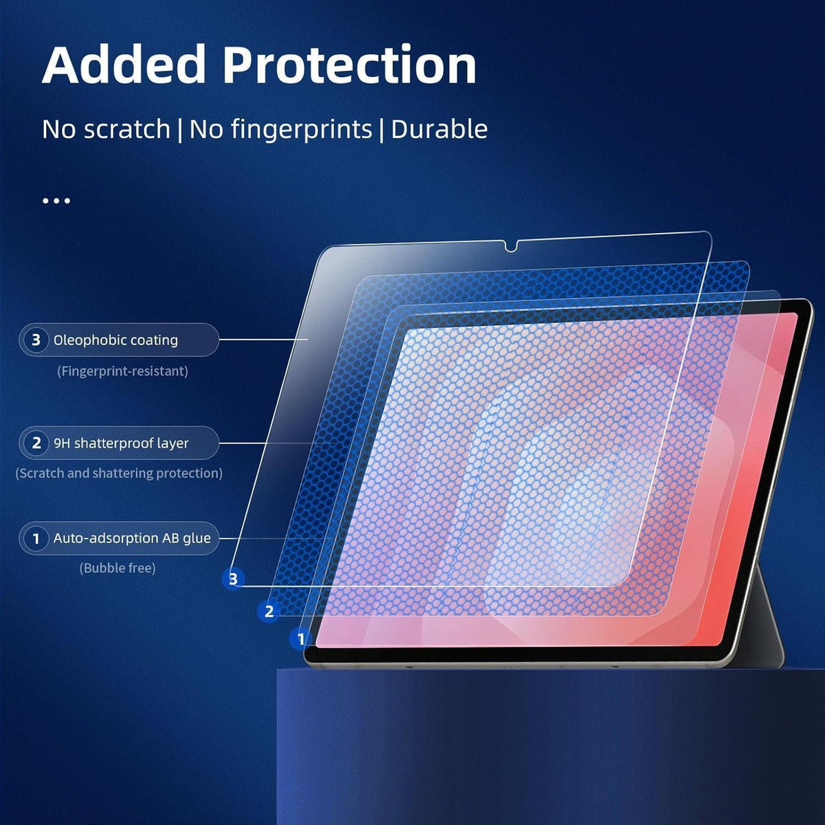 Panzer Schutzfolie für Samsung Galaxy Tab S11 – 2er Pack