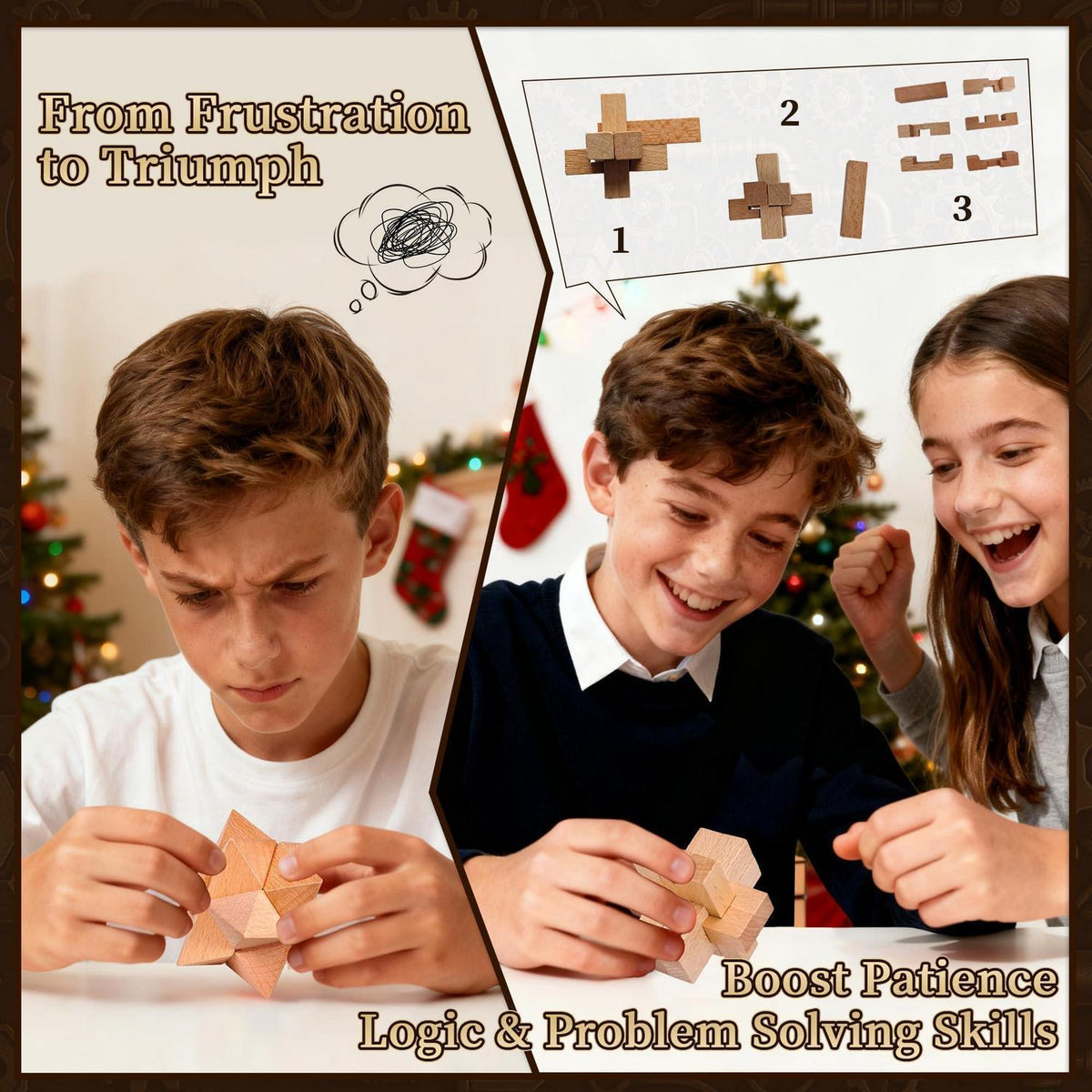 Knobel Adventskalender 2026 – 24 Tage Metall- & Holzpuzzle