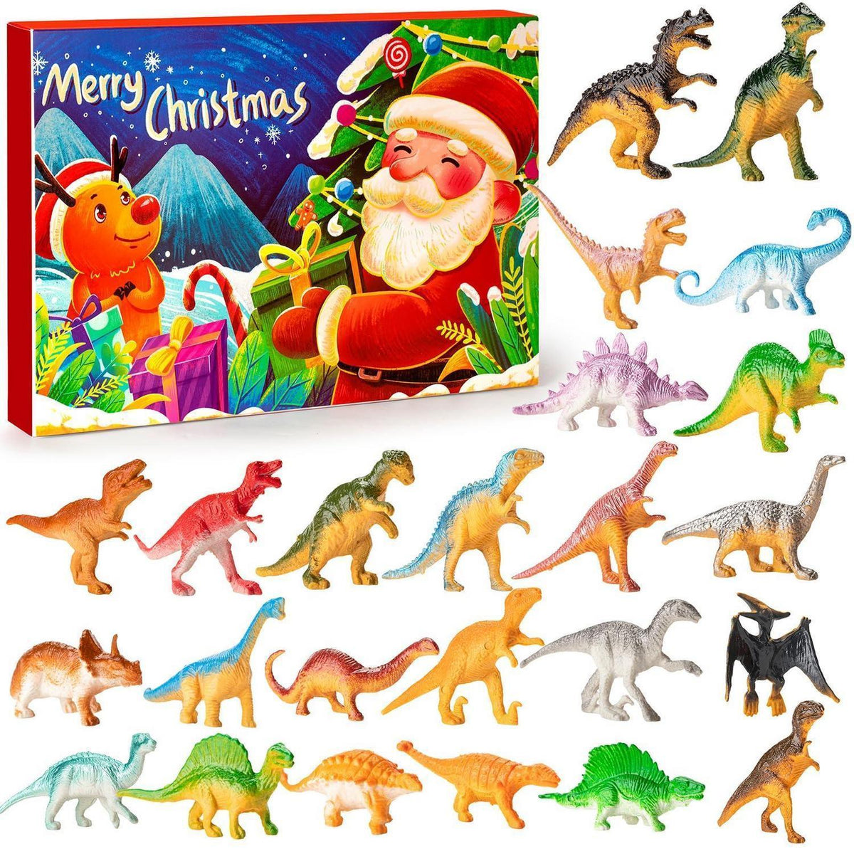 Dinosaurier Adventskalender 2026 für Kinder – 24 Dino-Überraschungen