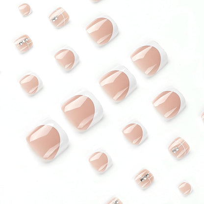 Press On Nägel Set – 24 Stück, Vielfältige Farben & Stile