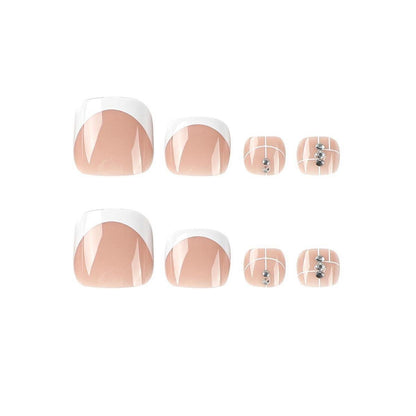 Press On Nägel Set – 24 Stück, Vielfältige Farben & Stile