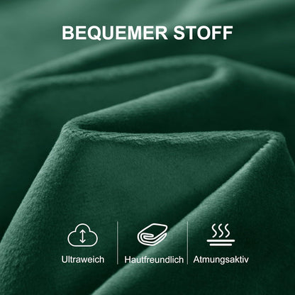 Lazy Chair mit Ottomane – Bequemer Ohrensessel Grün