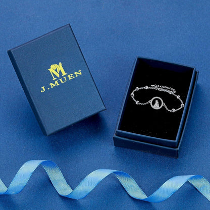 925 Sterling Silber Armband Damen Tier Motiv mit Geschenkbox