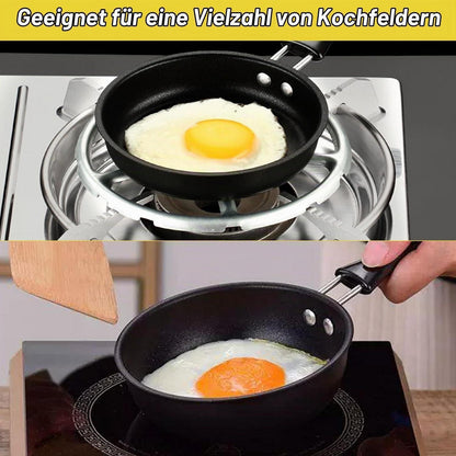 2x Mini Pfanne Induktion | Antihaftbeschichtet & Kochset