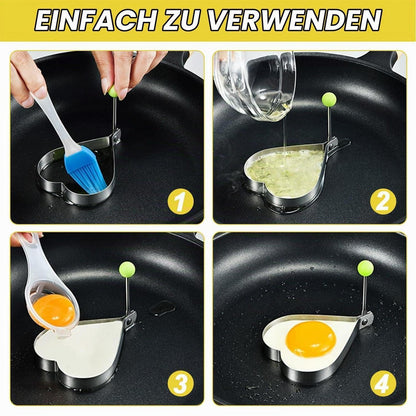 2x Mini Pfanne Induktion | Antihaftbeschichtet & Kochset