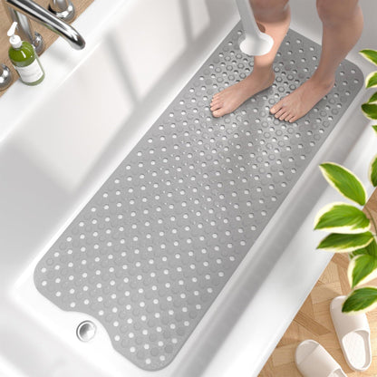 Rutschfeste Badewannenmatte 101x40cm – Schnelltrocknend & Sicher