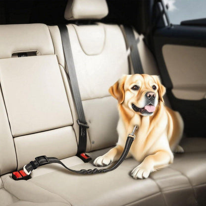 2x Auto Sicherheitsgurt für Hunde & Katzen – Verstellbar & Sicher