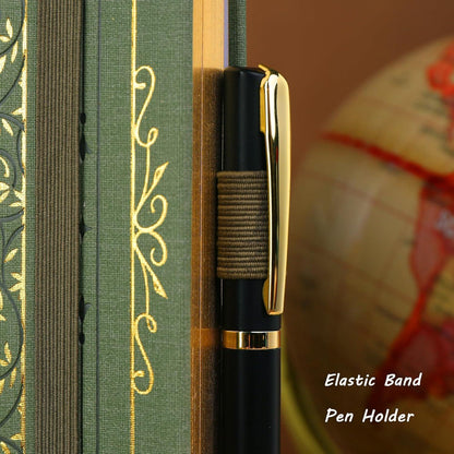 Gepunktetes B5 Tagebuch mit Hardcover und Lesezeichen