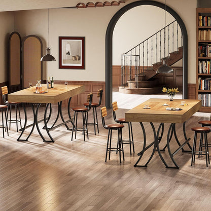 Tribesigns Bartisch 160cm – Stehtisch für Küche & Wohnzimmer