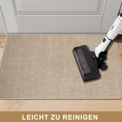 Innen Fußmatte 60x90 cm – Waschbar & Rutschfest in Beige