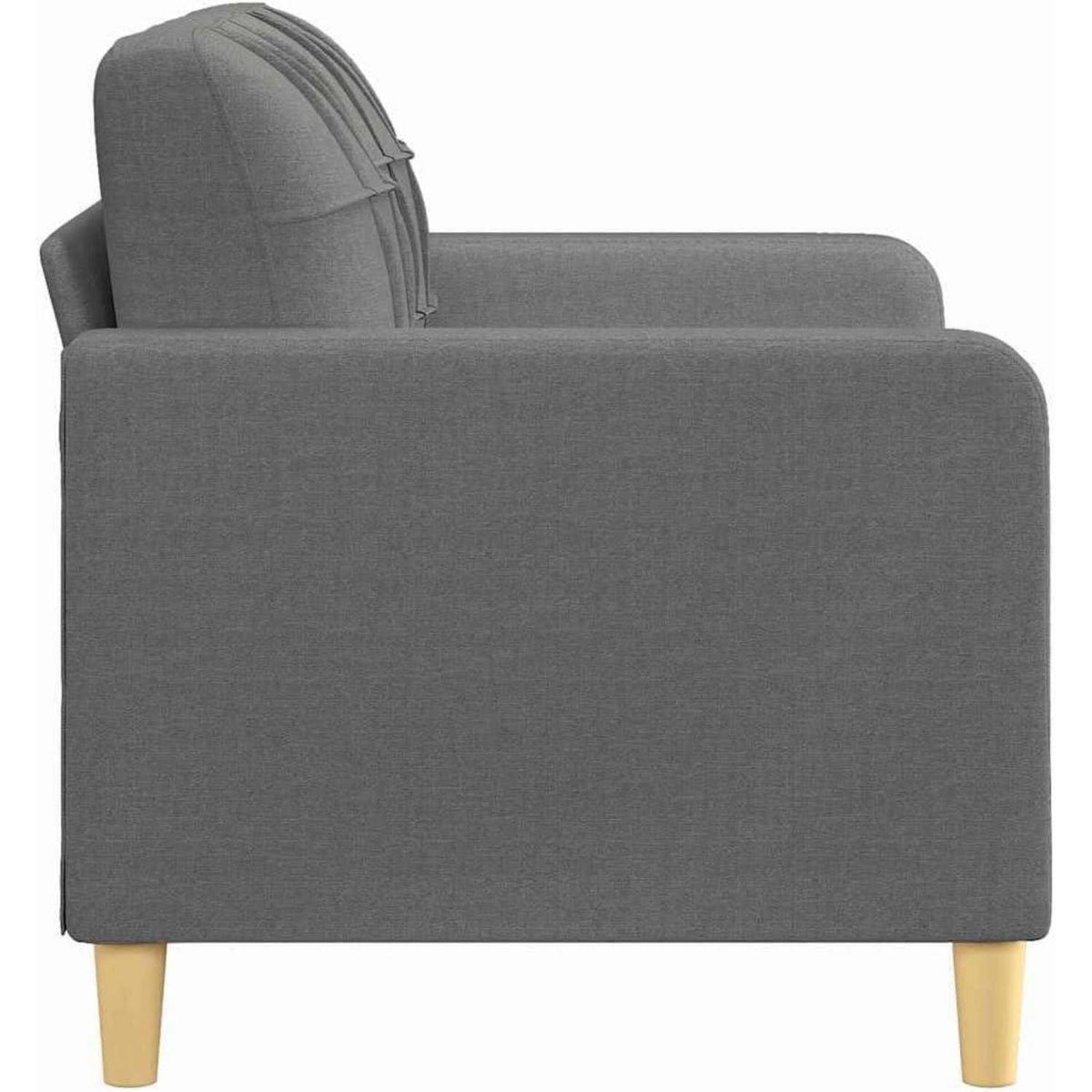 2-Sitzer Sofa Bodensofa mit Bettfunktion & Pillow Back Support