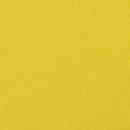 2-Sitzer Sofa Hellgelb – Bequemes Polstersofa mit Kissen