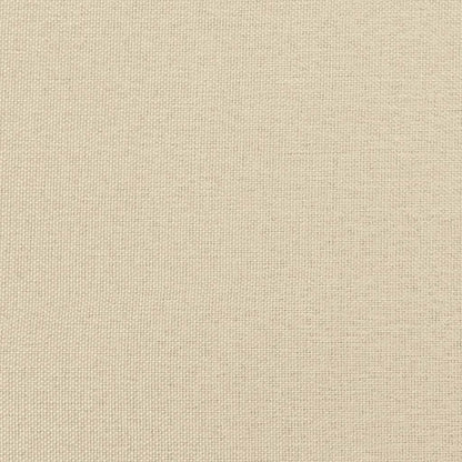 3-Sitzer Bodensofa mit Bettfunktion & Pillow-Support, Creme