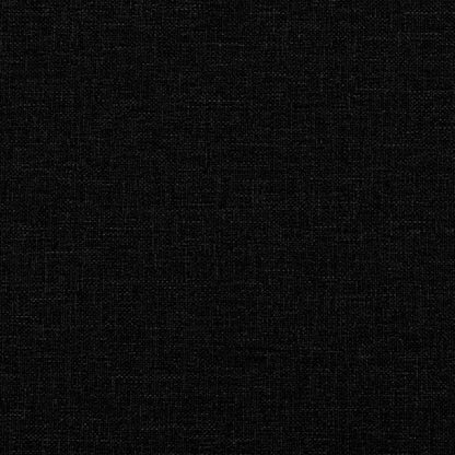 3-Sitzer Sofa Schwarz 180 cm – Stoff Schlafsofa mit Pillow Support