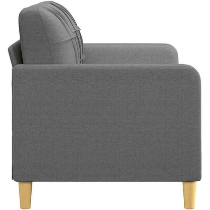 2-Sitzer Sofa Bodensofa mit Bettfunktion – Dunkelgrau 140cm