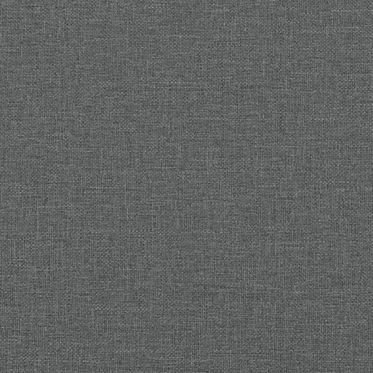 3-Sitzer Sofa Dunkelgrau mit Hocker & Schlaffunktion 210cm