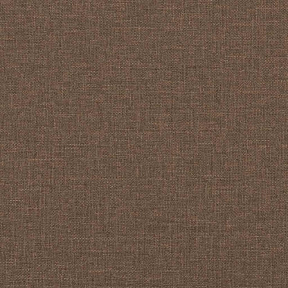 2-Sitzer Sofa Braun 140 cm – Bequemes Polstersofa mit Kissen