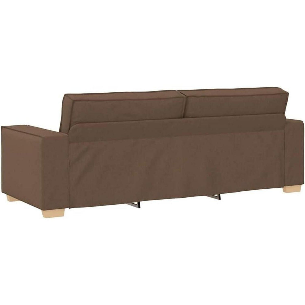 Braunes Stoffsofa 2-Sitzer & 3-Sitzer – Komfort & Stil