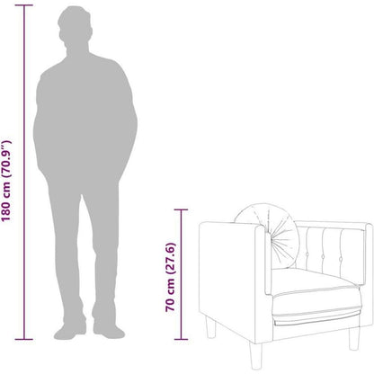 Modernes Samt Sofa 2-Sitzer Weinrot – Bequemes Wohnzimmer Sofa