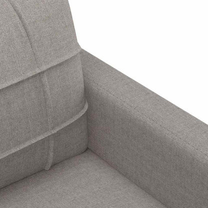 3-Sitzer Bodensofa mit Bettfunktion & Pillow Back – Taupe 180cm