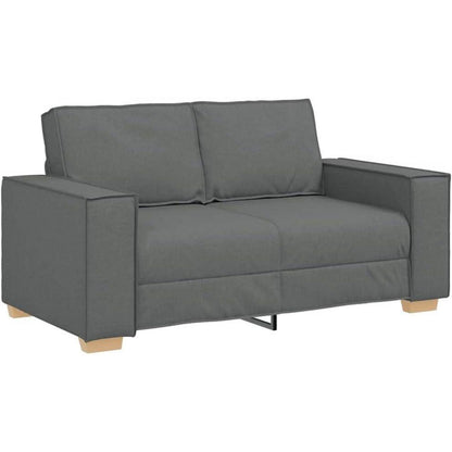 Graues Stoffsofa 2-Sitzer & 3-Sitzer Set – Komfortabel & Robust