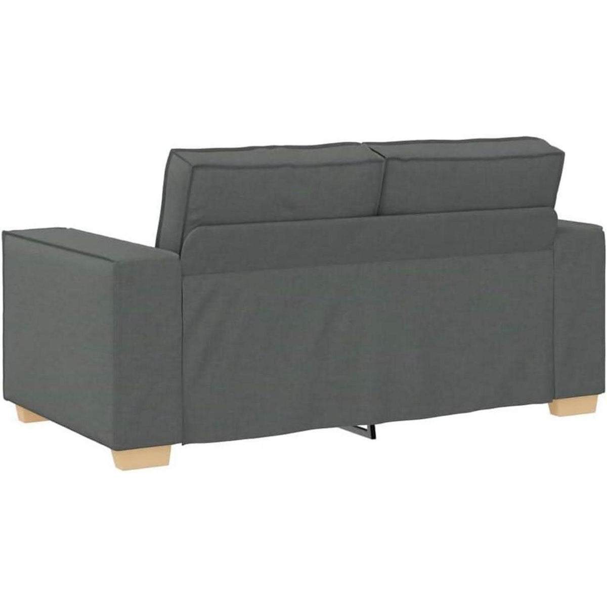 Graues Stoffsofa 2-Sitzer & 3-Sitzer Set – Komfortabel & Robust