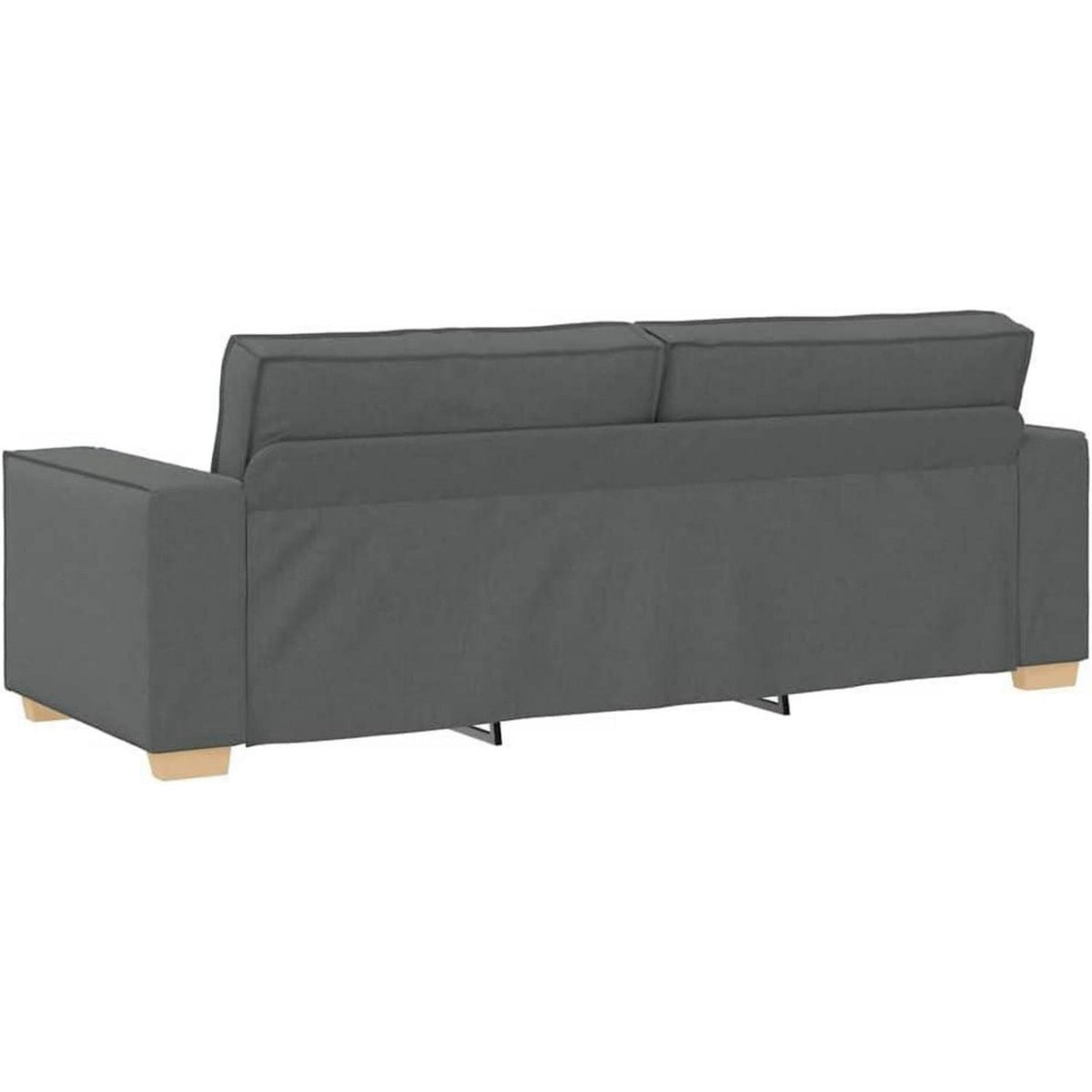 Graues Stoffsofa 2-Sitzer & 3-Sitzer Set – Komfortabel & Robust