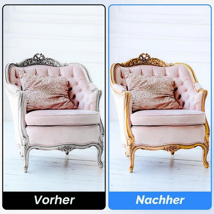 100 Blatt Blattgold Imitation – Goldfolie zum Basteln & Dekorieren