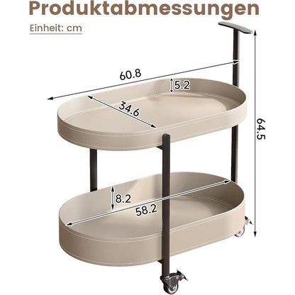 Beistelltisch Couch mit Stauraum – Modern & Mobil für Wohnzimmer