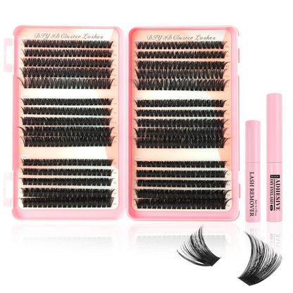Wimpern Extensions Kit 580 St. | 10-16mm | Kleber & Entferner