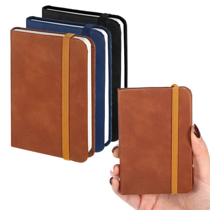 Mini Notizbücher Set 3er-Pack A7 – Klein, Praktisch & Farbig