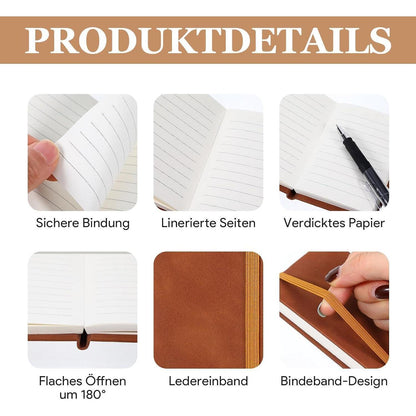 Mini Notizbücher Set 3er-Pack A7 – Klein, Praktisch & Farbig