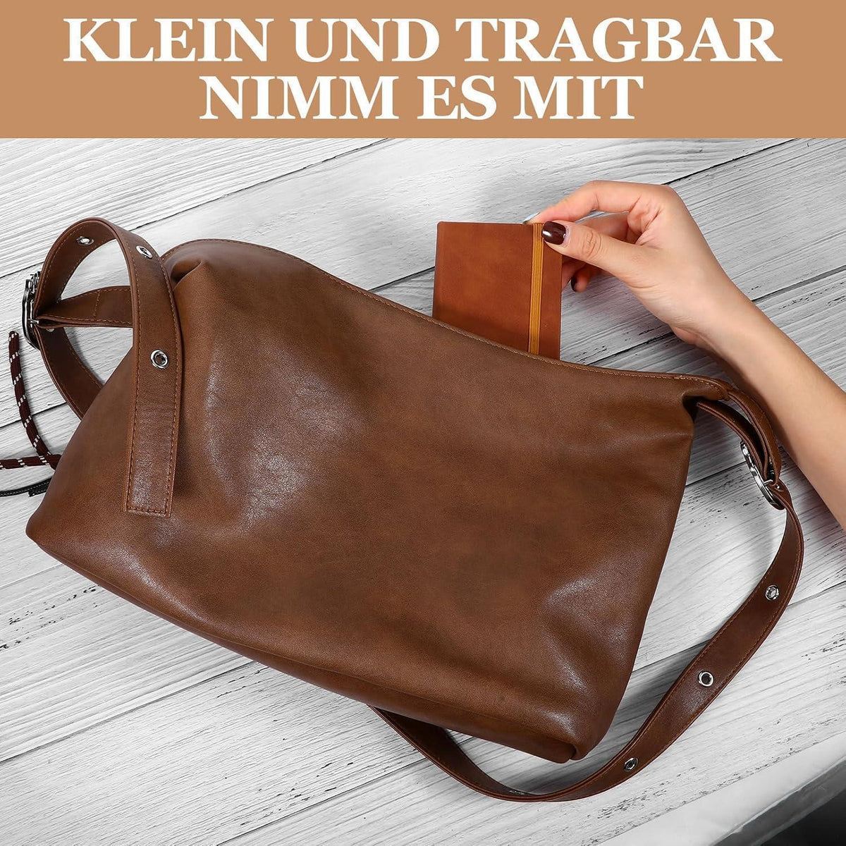 Mini Notizbücher Set 3er-Pack A7 – Klein, Praktisch & Farbig