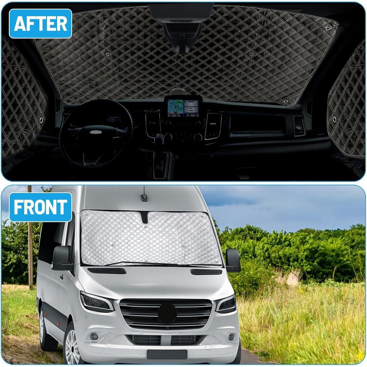 Thermo Innenrollo Set Mercedes Sprinter 2019-2025