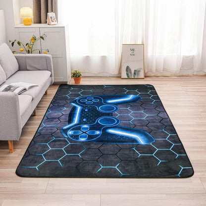 Gaming Teppich 140x200cm – Rutschfest & Waschbar