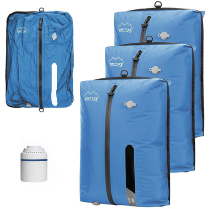 Wiederverwendbare Vakuumbeutel Kleidung – 3er Set mit Pumpe