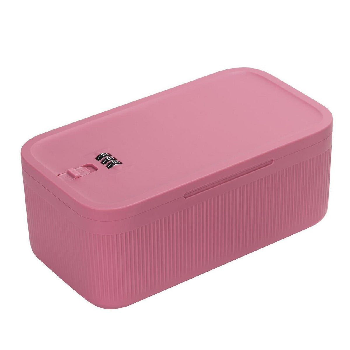 Verschließbare Medizinbox mit Zahlenschloss – Rose