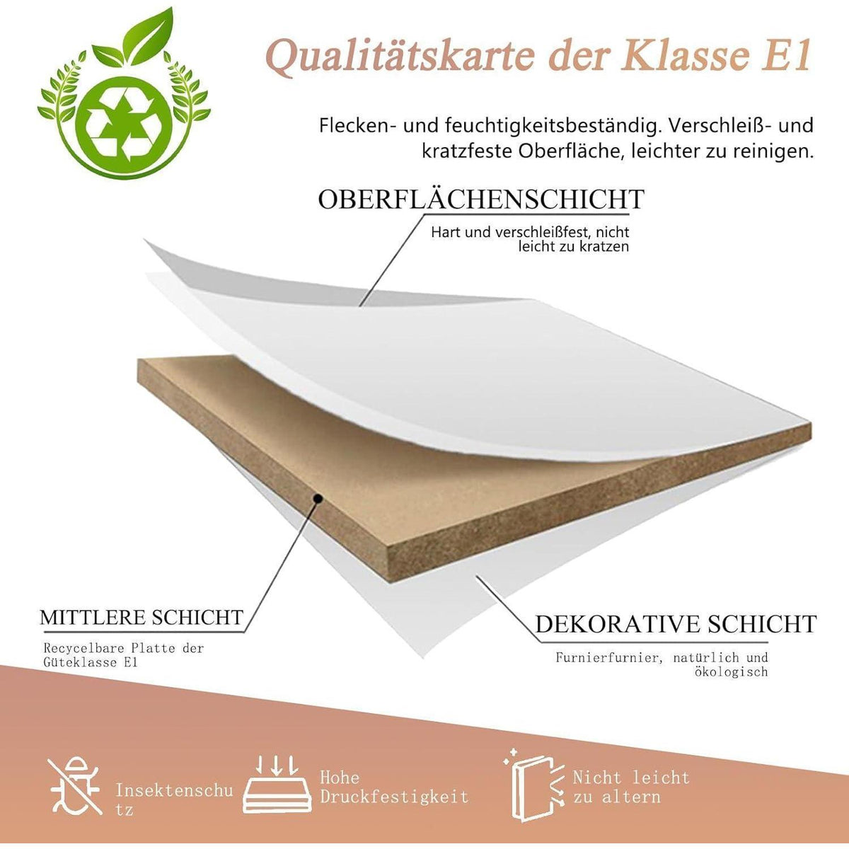Empfangstheke mit Schublade – Weiß & Dunkelgrau, 240cm