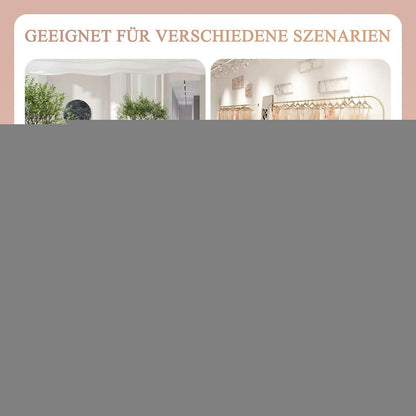 Empfangstheke mit Schublade – Weiß & Schwarz, 220cm