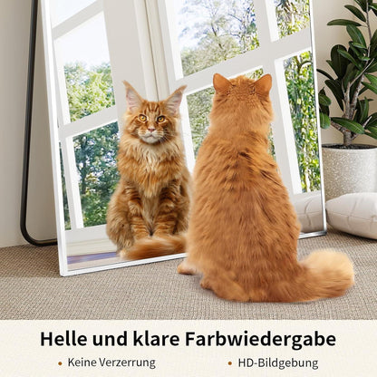 Großer Ganzkörperspiegel mit Ständer – HD Spiegel, 180x76 cm