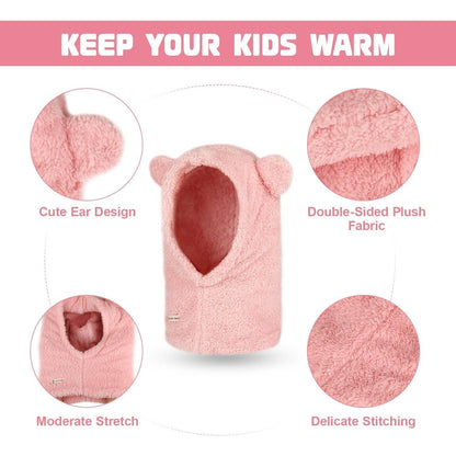 Baby Fleece Mütze mit Ohrenklappen & Schal – Warm & Winddicht